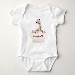 Tecknad av  för utkläckning av strutsar i baby t shirt