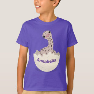 Tecknad av för utkläckning av strutsar i baby t shirt