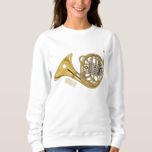 tecknad av franskens horn t shirt