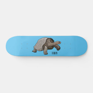 Tecknad av Galapagos sköldpadda Mini Skateboard Bräda 18,5 Cm