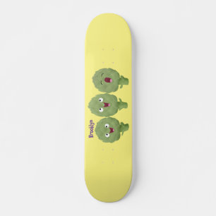 Tecknad av giftiga sötkronärtskockor mini skateboard bräda 18,5 cm