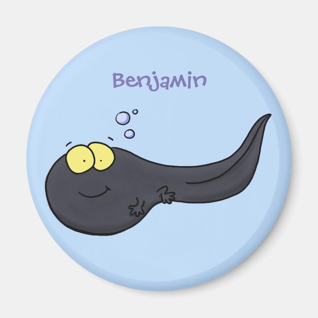 Tecknad av grodyngel för matta med roligt magnet (Framsidan)