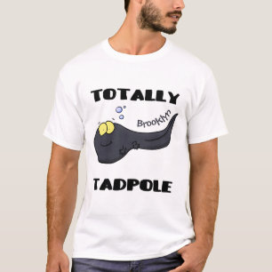 Tecknad av grodyngel för matta med roligt t shirt