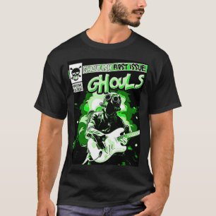 TECKNAD AV gröntens GHOST BAND GHOULS TÄCKER SPECI T Shirt