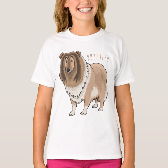 Tecknad av grov kollision t shirt (Framsida)