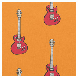 tecknad av guitartyg från sten tyg