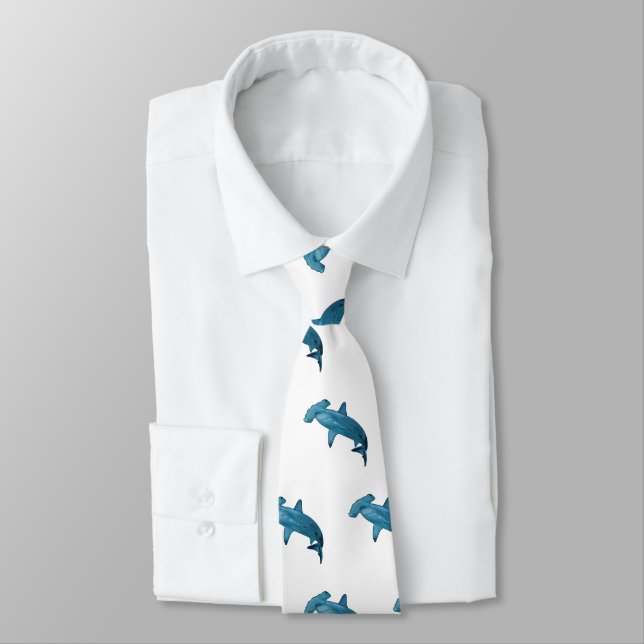 Tecknad av hammerhead shark slips (Bunden)