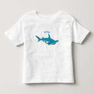 Tecknad av hammerhead shark t shirt