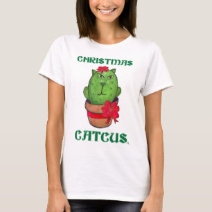 Tecknad av Helgdag Cactus  Art T Shirt