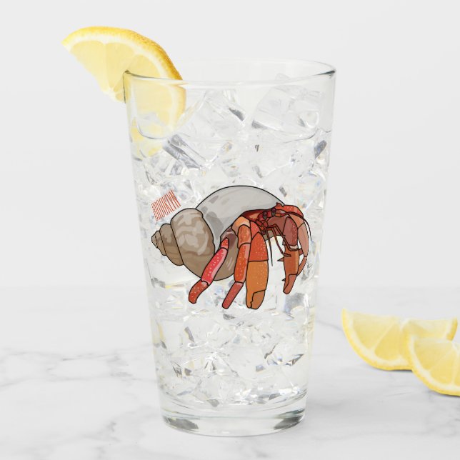 Tecknad av Hermit krab Glaskopp (Framsida Ice)