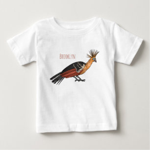 Tecknad av hoatzin-fågel t shirt