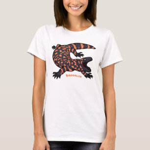 tecknad av hungrig gylasmonodödla t shirt
