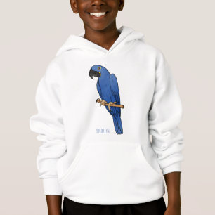 Tecknad av Hyacint macaw-fågel T Shirt