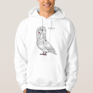 Tecknad av jakobinduva hoodie
