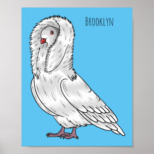 Tecknad av jakobinduva poster