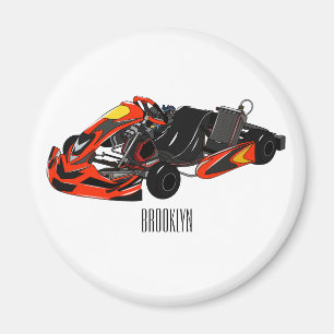 Tecknad av Kart-tävla Magnet