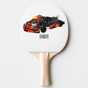 Tecknad av Kart-tävla Pingisracket