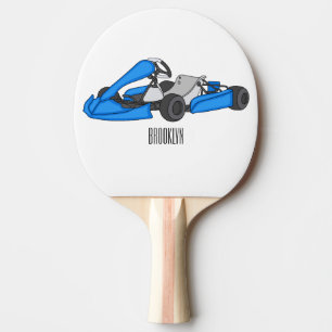 Tecknad av Kart-tävla Pingisracket