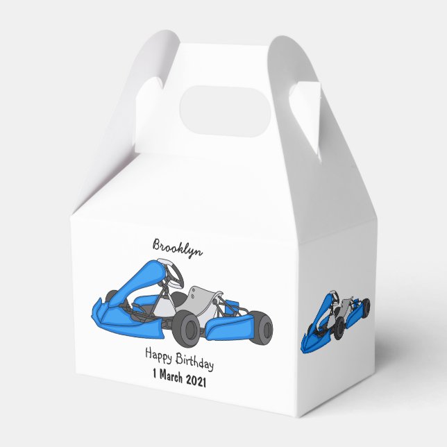 Tecknad av Kart-tävla Presentaskar (Framsidan Sidan)