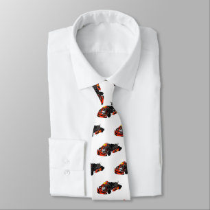 Tecknad av Kart-tävla Slips