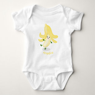 Tecknad av kawaii-bananer t shirt