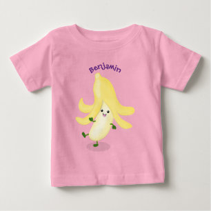Tecknad av kawaii-bananer t shirt