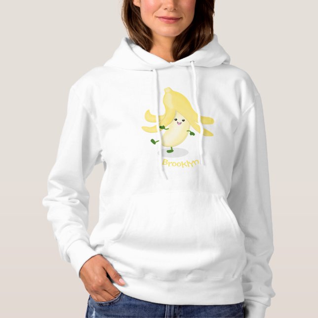 Tecknad av kawaii-bananer t shirt (Framsida)