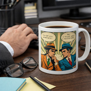 Tecknad av koffein kaffemugg