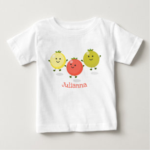 Tecknad av körsbärstomater för Cute-körsbär T Shirt