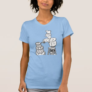 Tecknad av kummelmakare och av roligt t shirt
