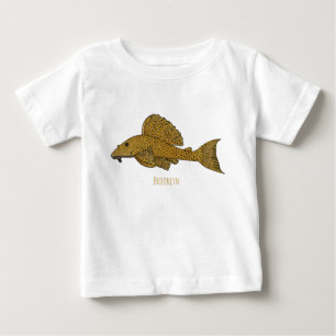 Tecknad av leksaksfisk t shirt