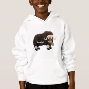 Tecknad av luddig mysk t shirt