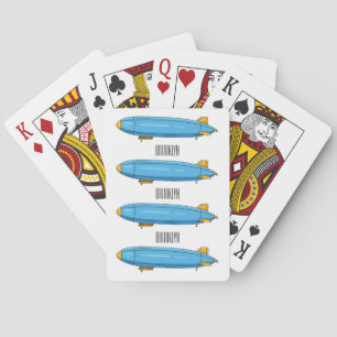Tecknad av luftfartyg casinokort