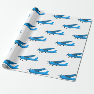 Tecknad av luftfartyg med fast vinge presentpapper