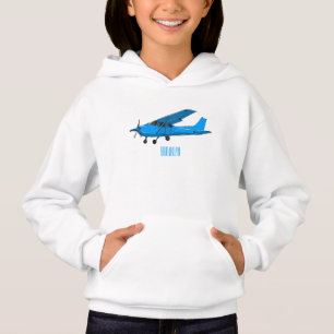 Tecknad av luftfartyg med fast vinge t shirt
