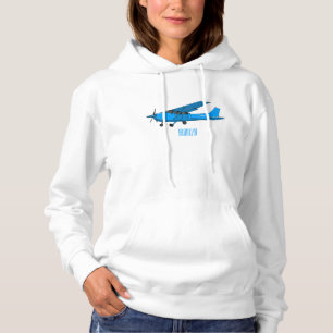 Tecknad av luftfartyg med fast vinge t shirt