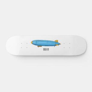 Tecknad av luftfartyg mini skateboard bräda 18,5 cm