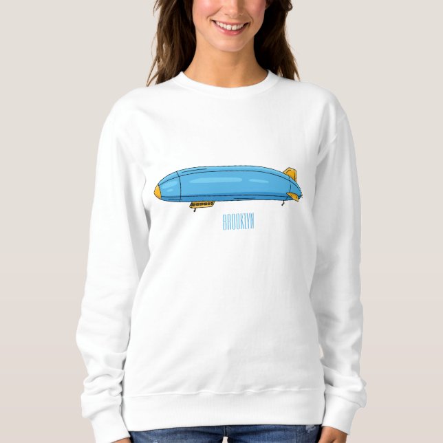Tecknad av luftfartyg t shirt (Framsida)