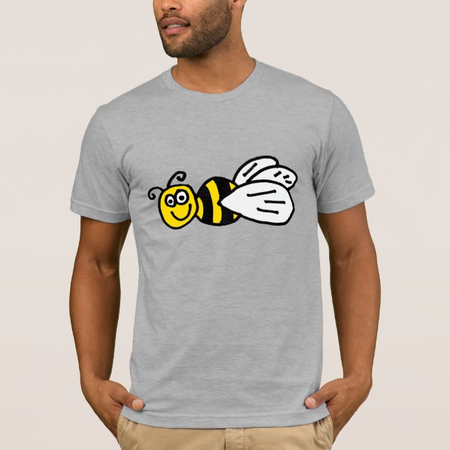 Tecknad av lusern eller hornet t shirt (Framsida)