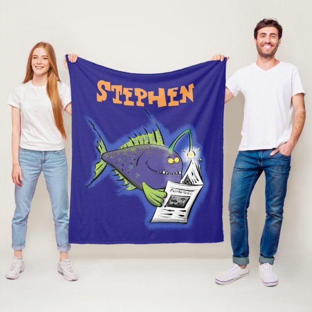 Tecknad av lusern fleecefilt (På plats)