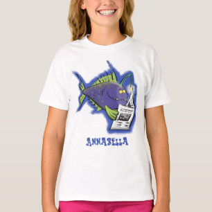 Tecknad av lusern t shirt