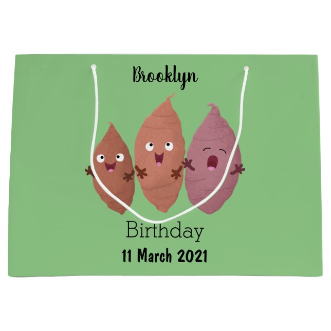 Tecknad av matpotatis, matpotatis (Framsidan)