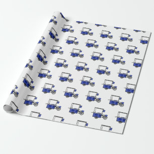 Tecknad av matvagn presentpapper