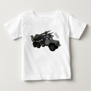 Tecknad av missile fordon t shirt