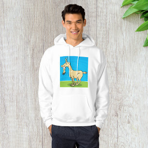 Tecknad av mjölkgetter hoodie