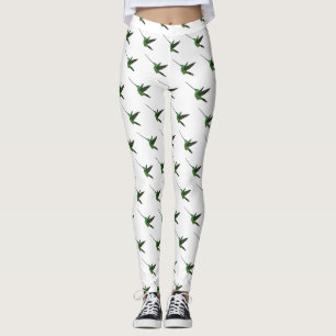 Tecknad av ormnäbbad flingfågel leggings