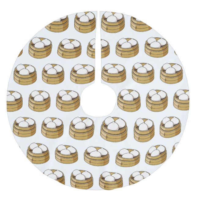 Tecknad av oskärpa julgransmatta borstad polyester (Framsidan)