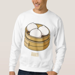 Tecknad av oskärpa lång ärmad tröja