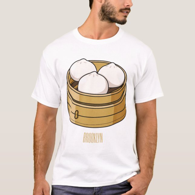 Tecknad av oskärpa t shirt (Framsida)