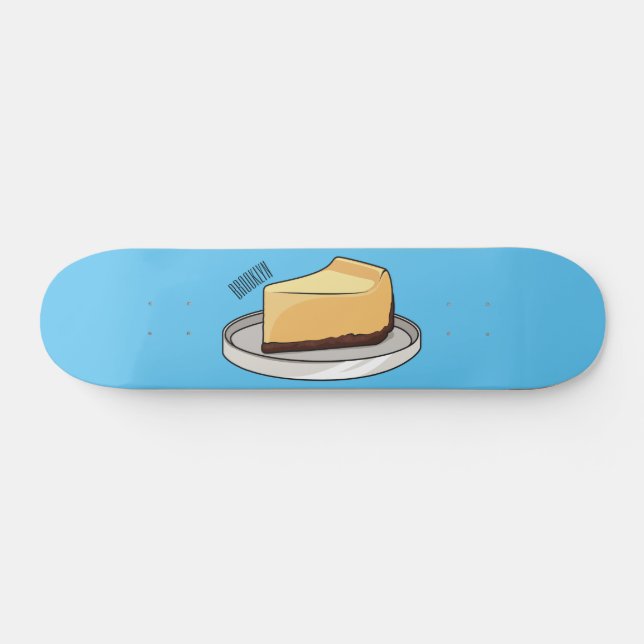 Tecknad av ostekakning mini skateboard bräda 18,5 cm (Horz)